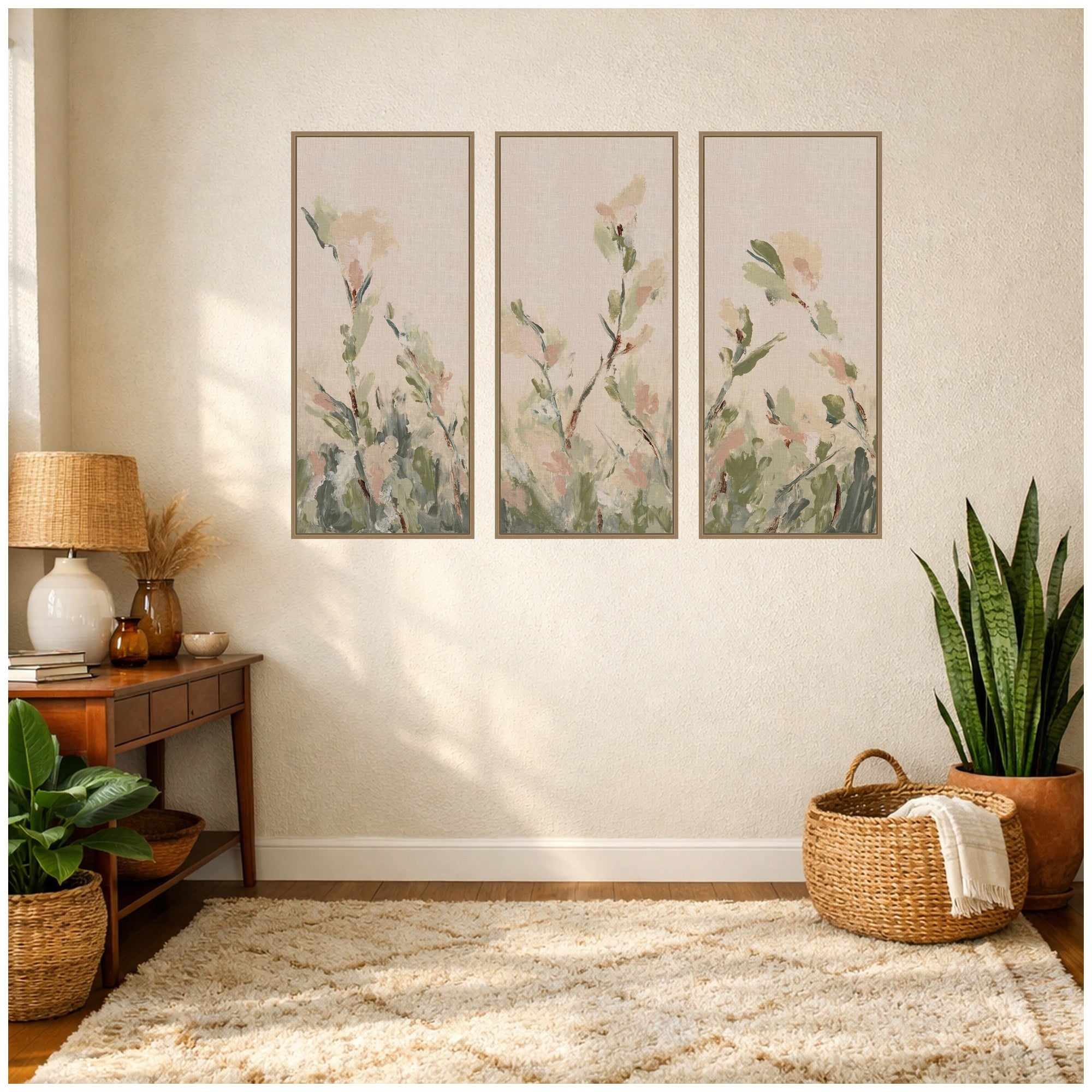 Art Set Sylvie Dark Gold 3 Piece Set 18x40 5