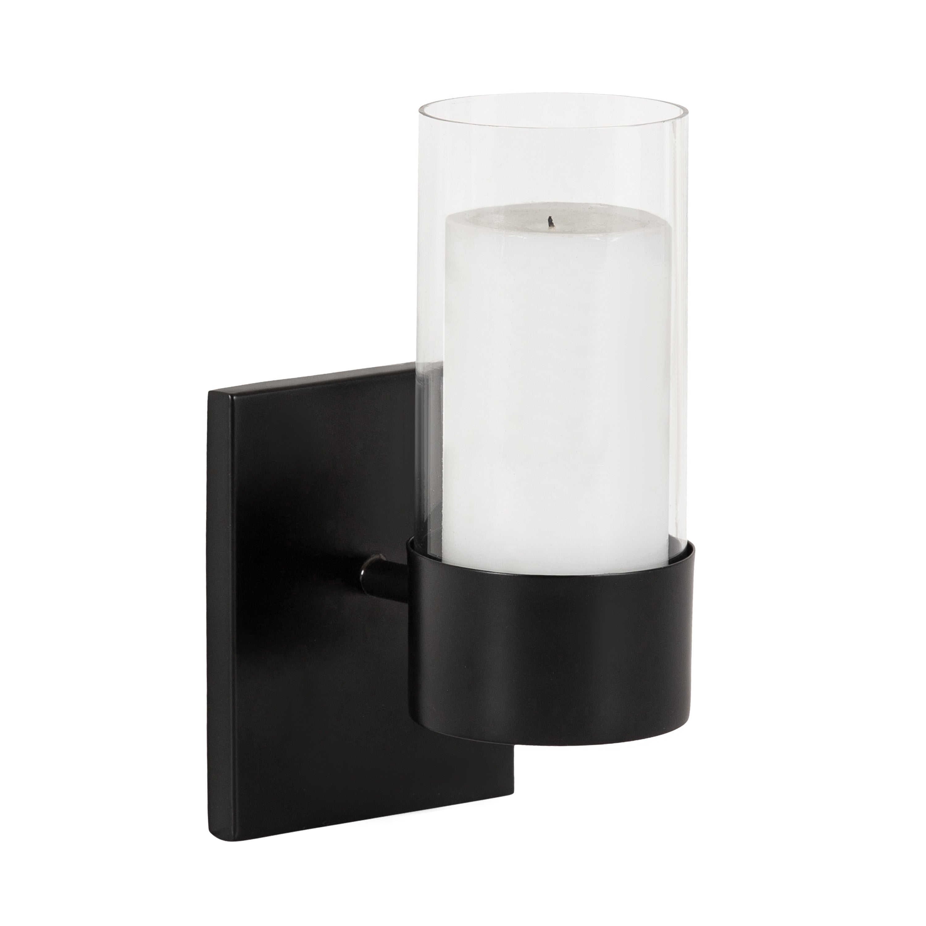 Wall Sconce Black 5x6x10 1