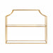 Accent Shelf Gold 24x20 5