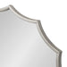 Scallop Mirror Silver 33.5" Diameter 6