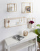 Accent Shelf Gold 4 Piece 6