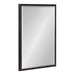 Rectangle Mirror Black 20x30 1