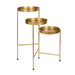 Plant Stand Gold 16x21x30 2