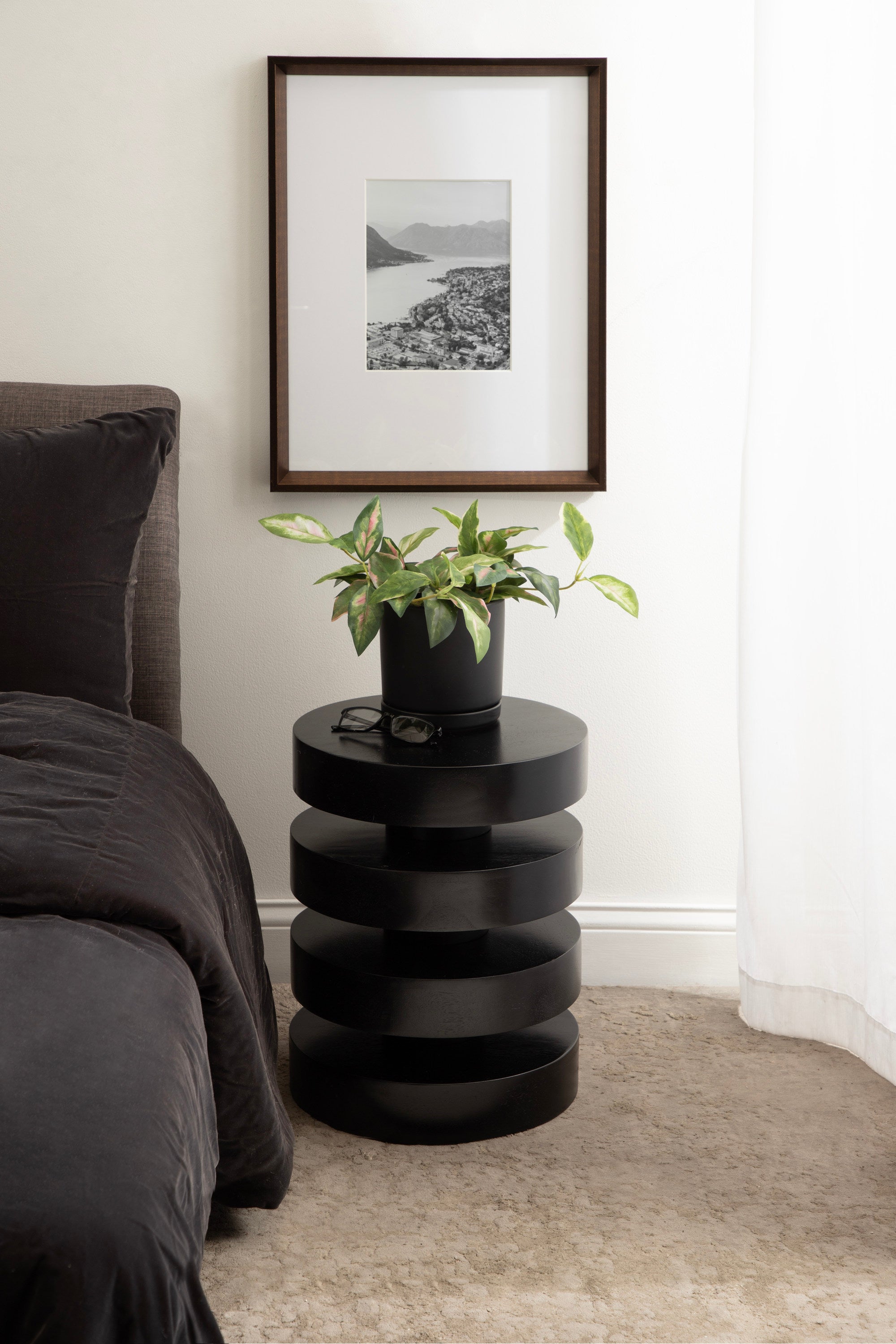 Omar Round Side Table