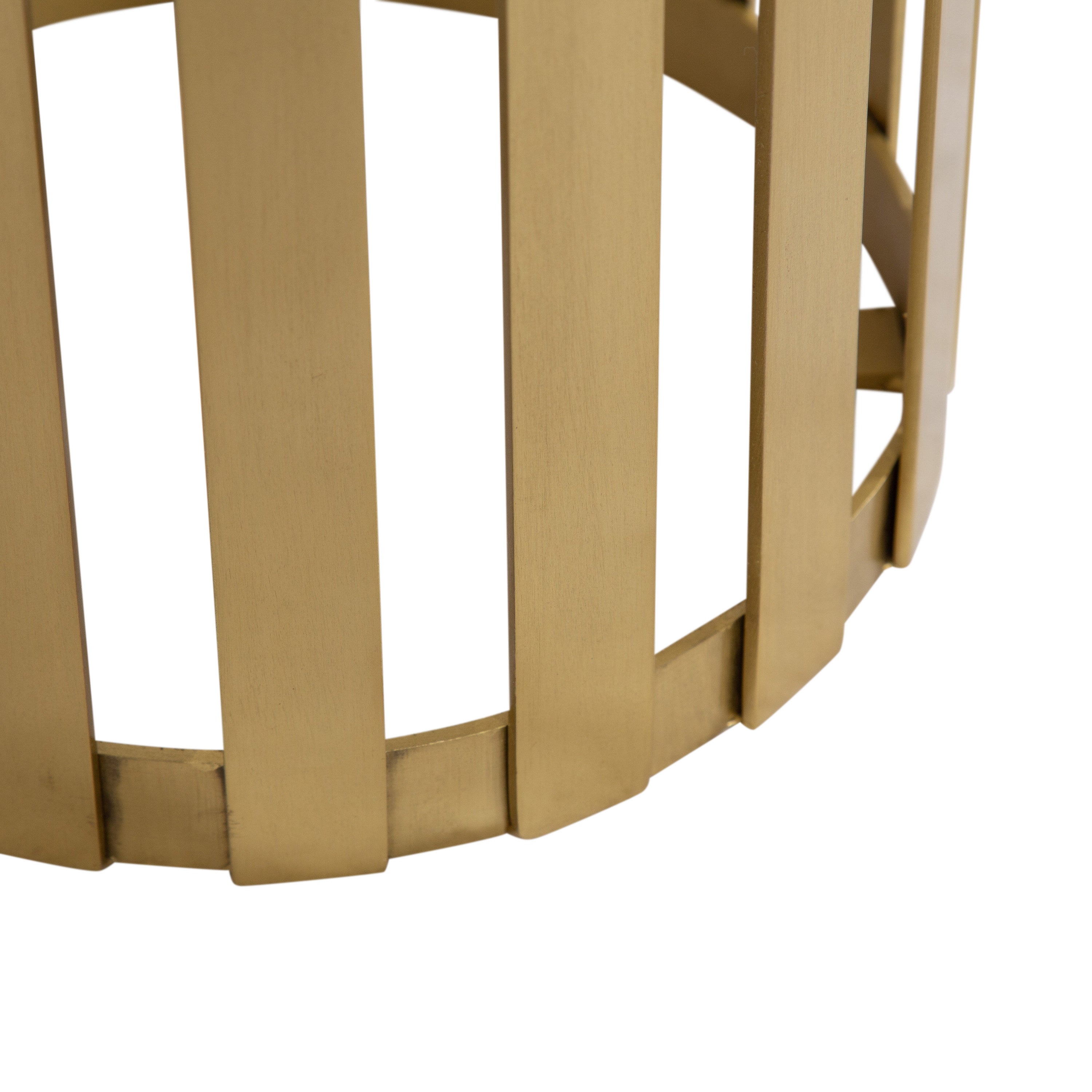 Drink Table Gold 9" Diameter 5