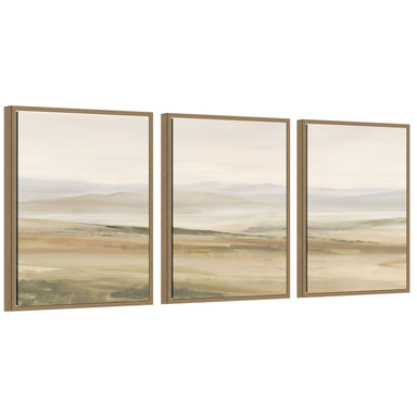 Art Set Sylvie Dark Gold 3 Piece Set 18x24 1