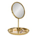 Tabletop Mirror Gold 11x15 1