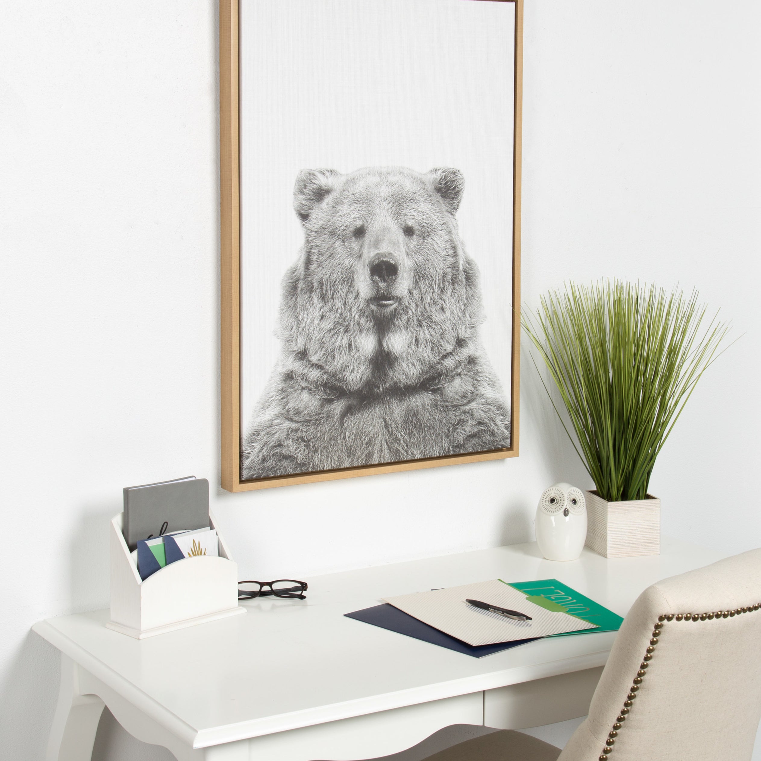 Framed Canvas 23x33 Sylvie Natural 5