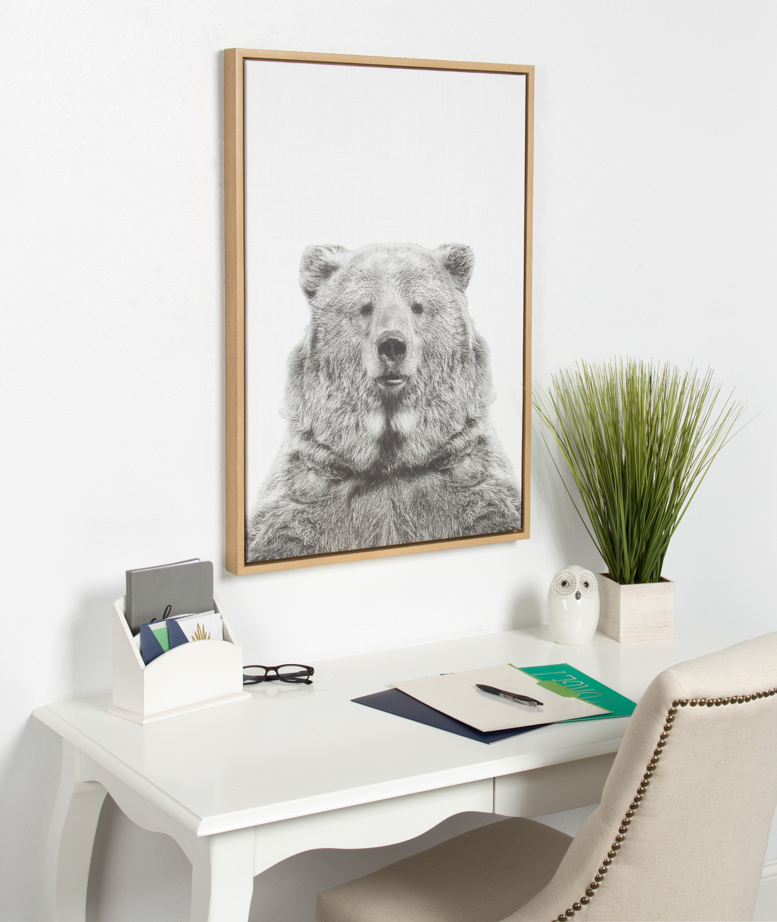 Framed Canvas 23x33 Sylvie Natural 5