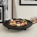 Serving Tray 16" Diameter Black 7