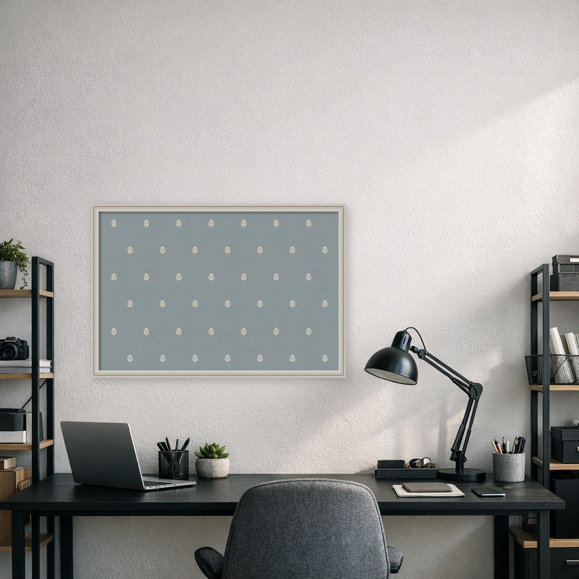Magnetic Canvas 38x26 Florence Silver 7