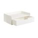 Floating Side Table White 18x12x7 6