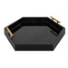 Single Tray Black Gold 18x18 3