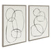 Art Set Sylvie Graywash 2 Piece Set 23x33 1
