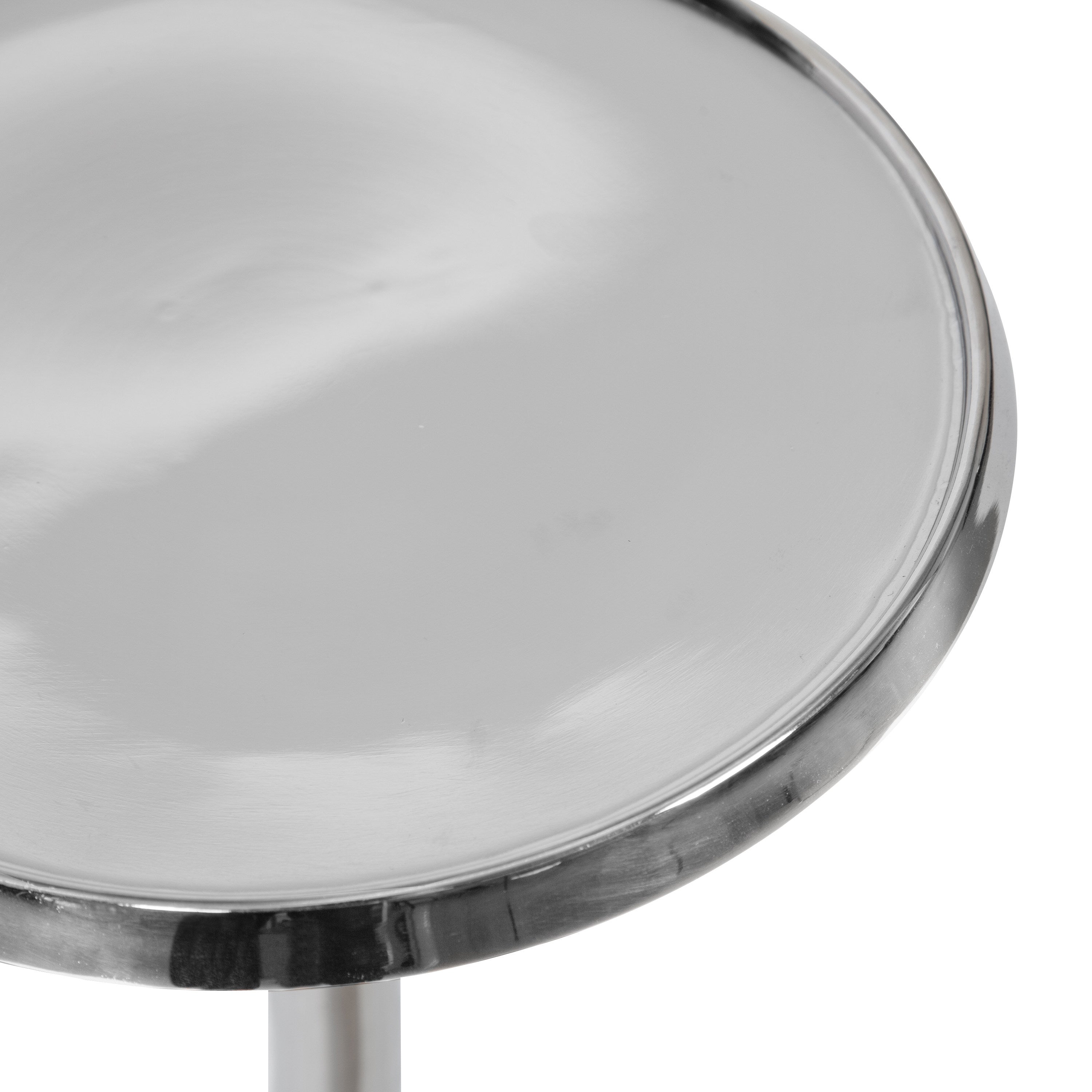 Drink Table Silver 9x9x23 4