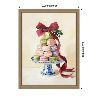 Framed Canvas Sylvie Dark Gold 10x13 2