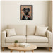 Framed Canvas 18x24 Sylvie Beaded Black 7