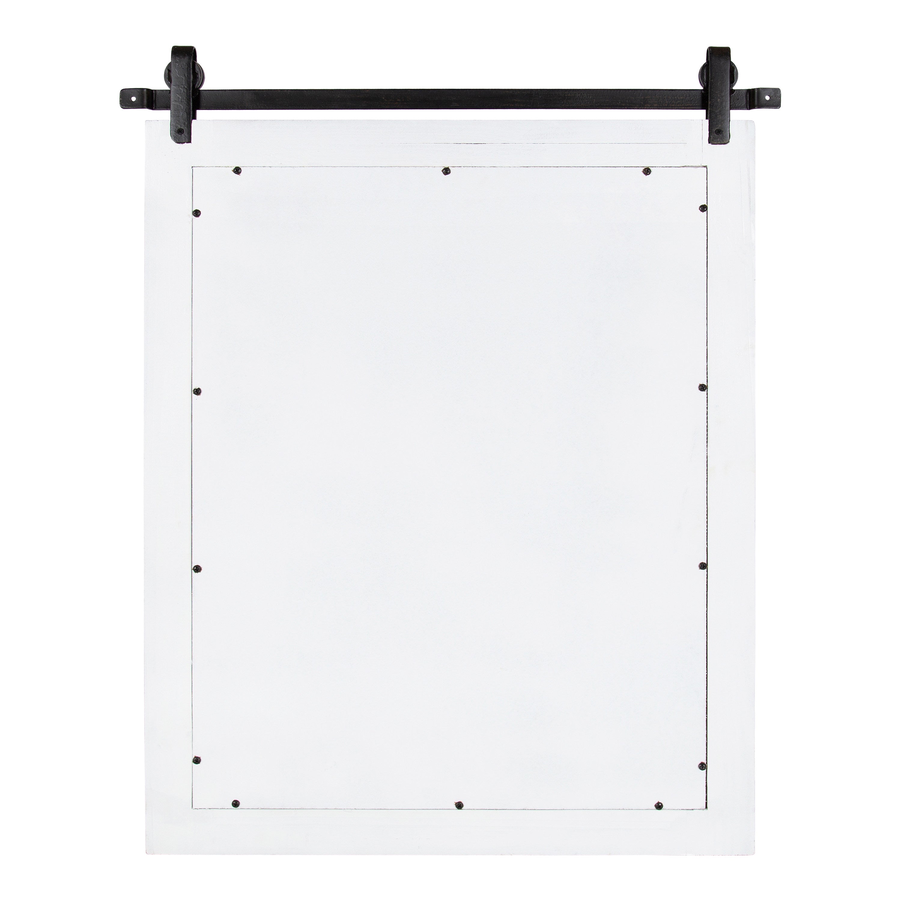 Rectangle Mirror White 22x30 4