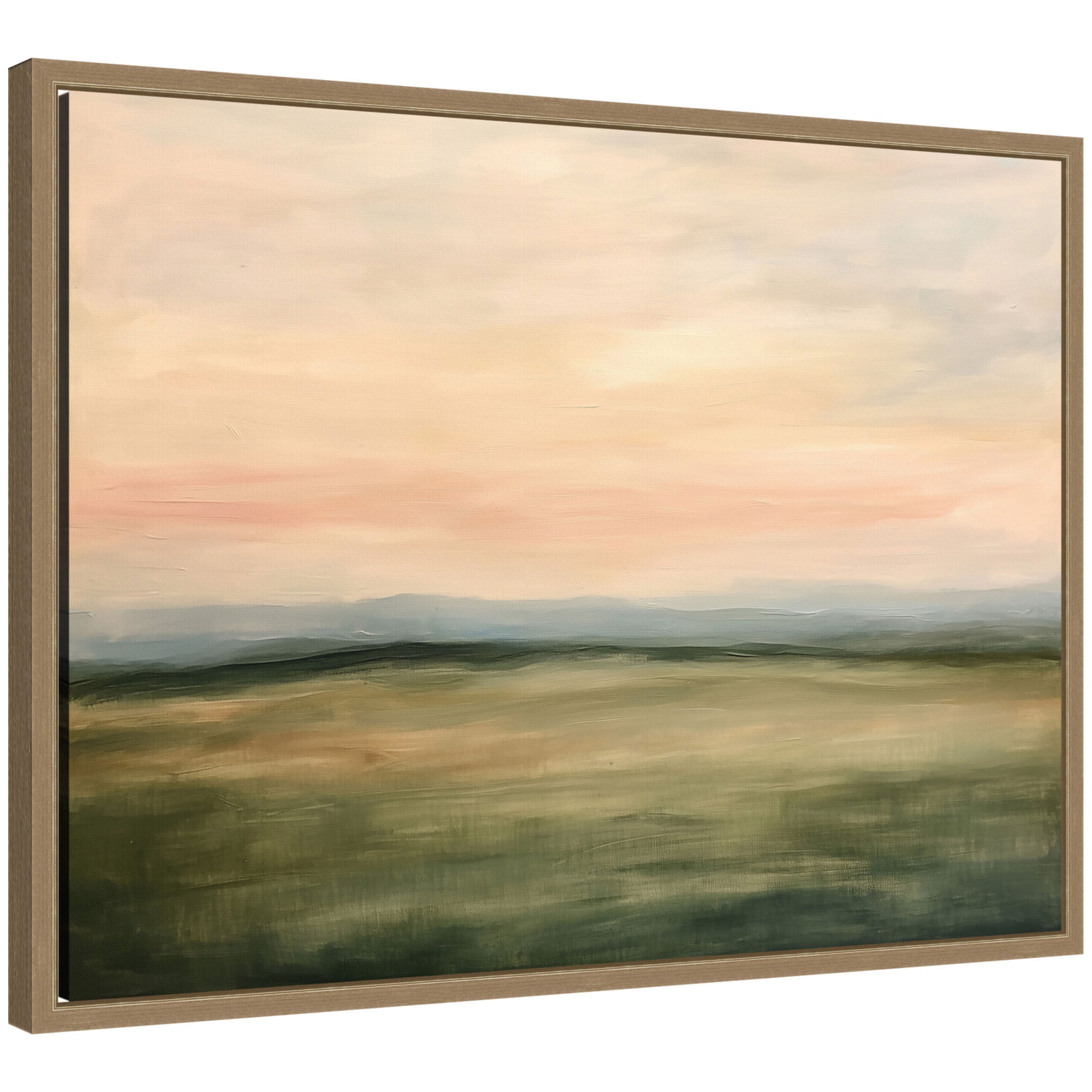 Framed Canvas 24x18 Sylvie Dark Gold 1