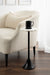 Side Table White Black 10x10x23 7