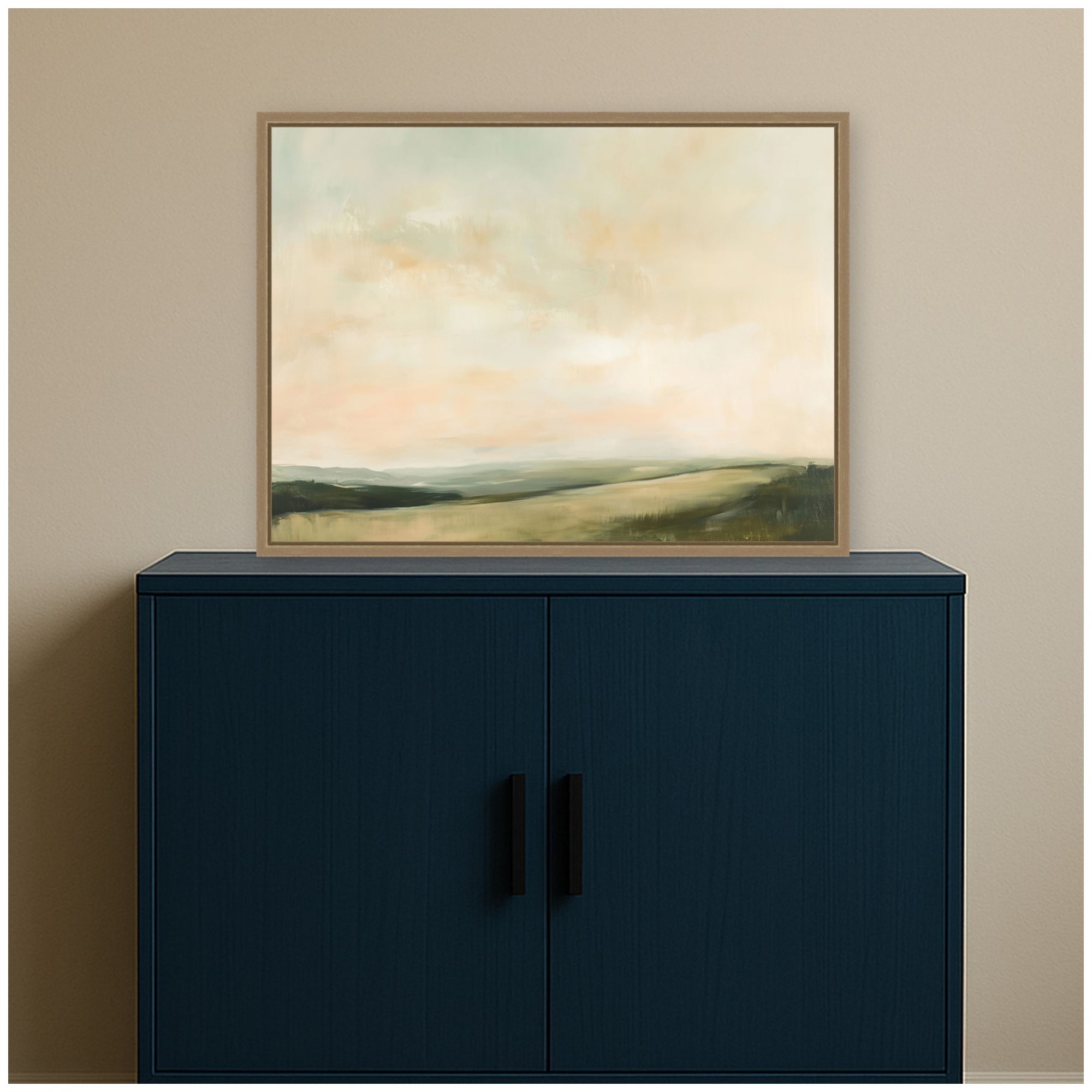 Framed Canvas 24x18 Sylvie Dark Gold 7