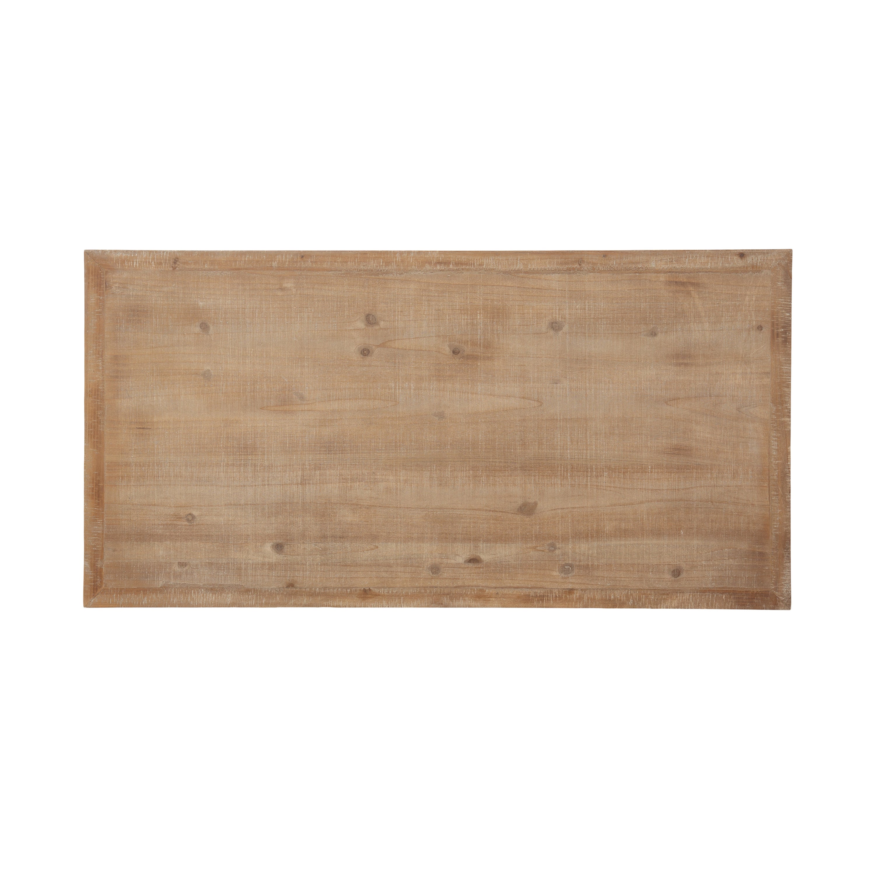 Writing Desk Rustic Brown White 46x24x30 4
