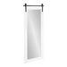 Rectangle Mirror White 18x50 1