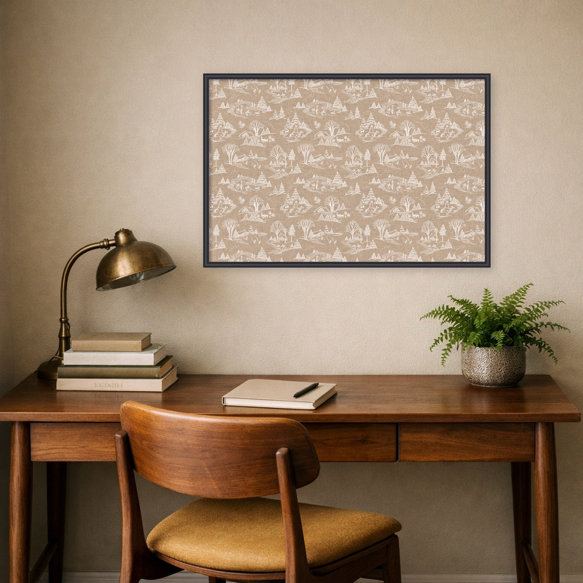 Pinboard Edith Black 37x25 7