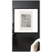 Framed Art Svelte Noir Black 37x37 7