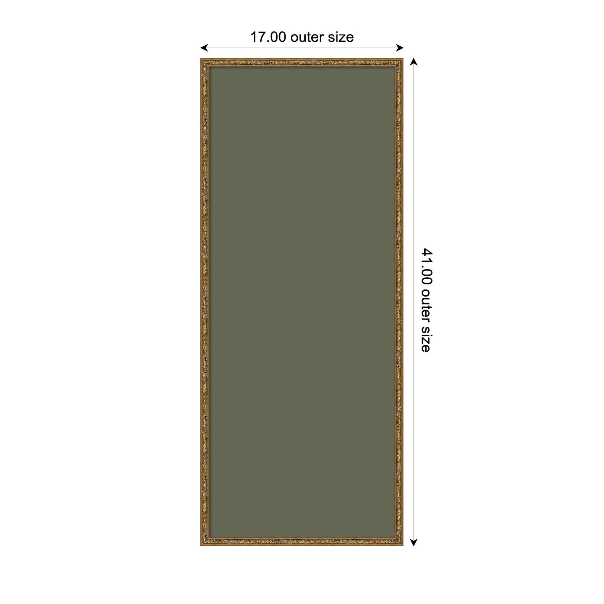 Pinboard Belvedere Bronze 17x41 2