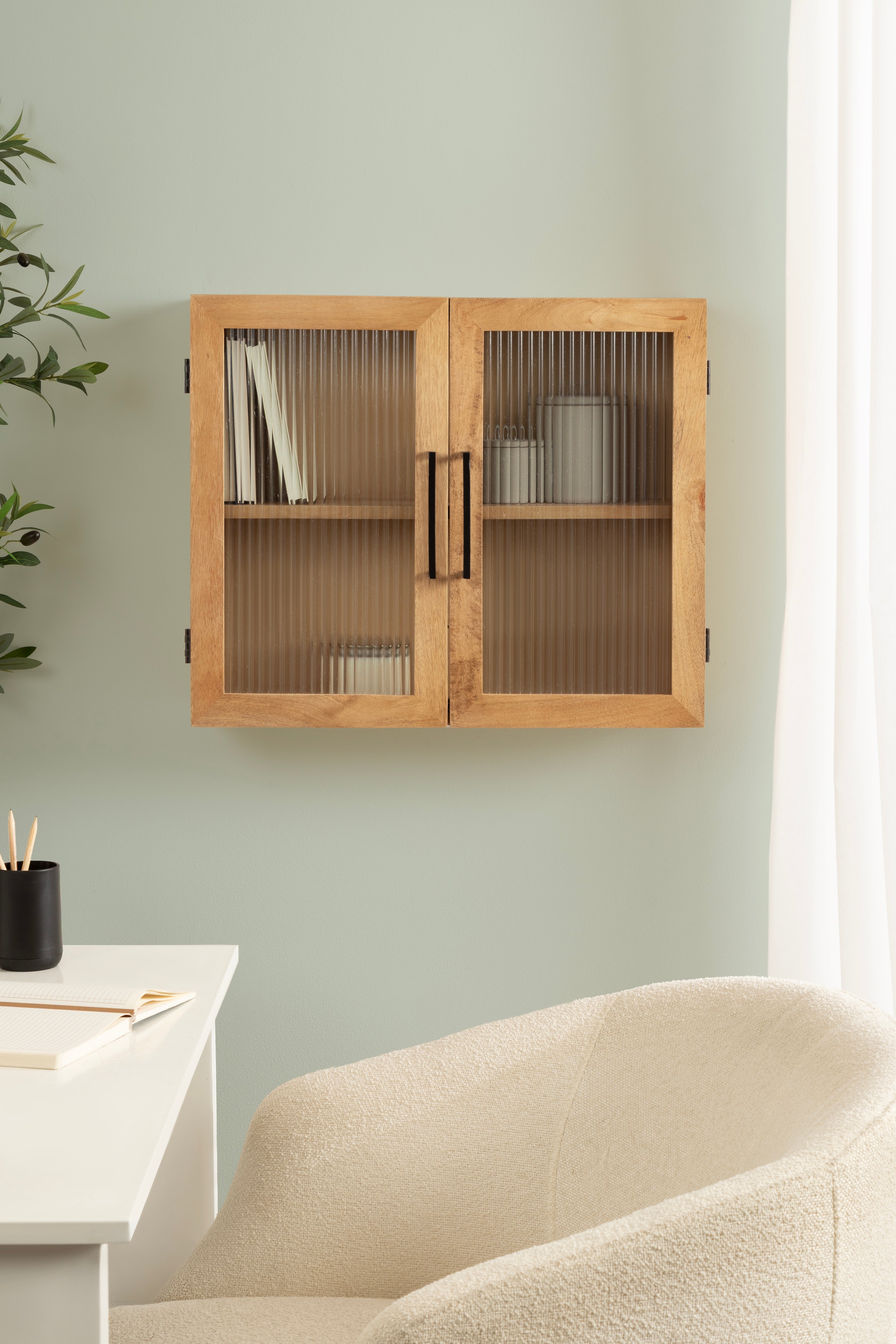Cabinet Natural Biscuit 24x9x20 7