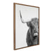 Framed Canvas Sylvie Dark Gold 28x38 1