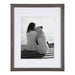 Wall Frame Gray 11x14 matted to 8x10 2