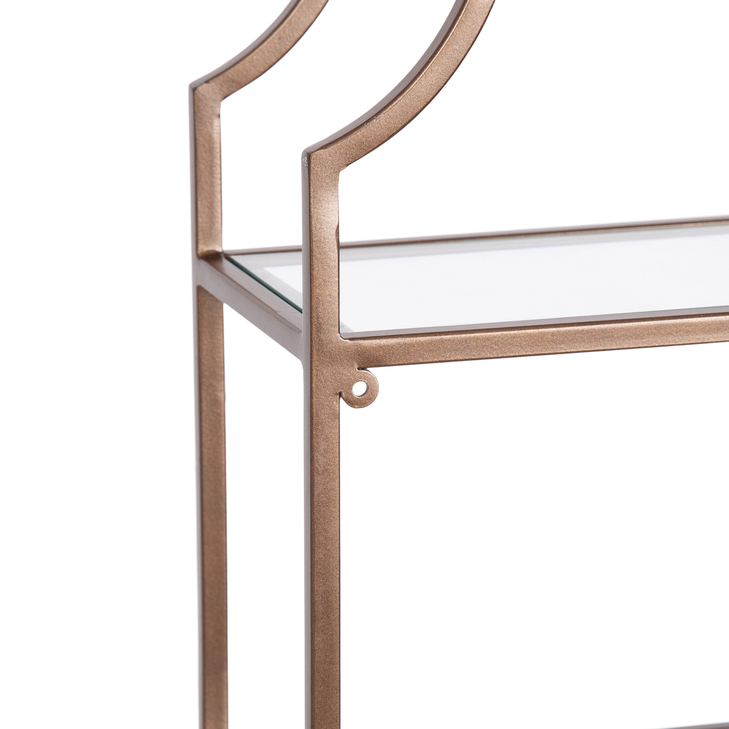 Accent Shelf Bronze 20x6x32 4