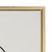 Framed Canvas Sylvie Bright Gold 28x38 3