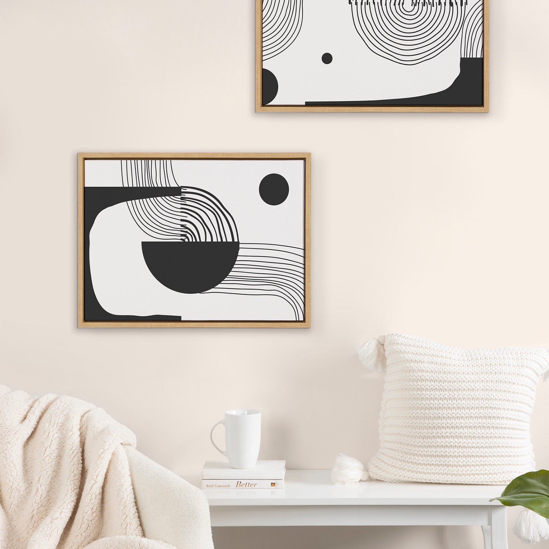Art Set 2 Piece Set 18x24 Sylvie Natural 5