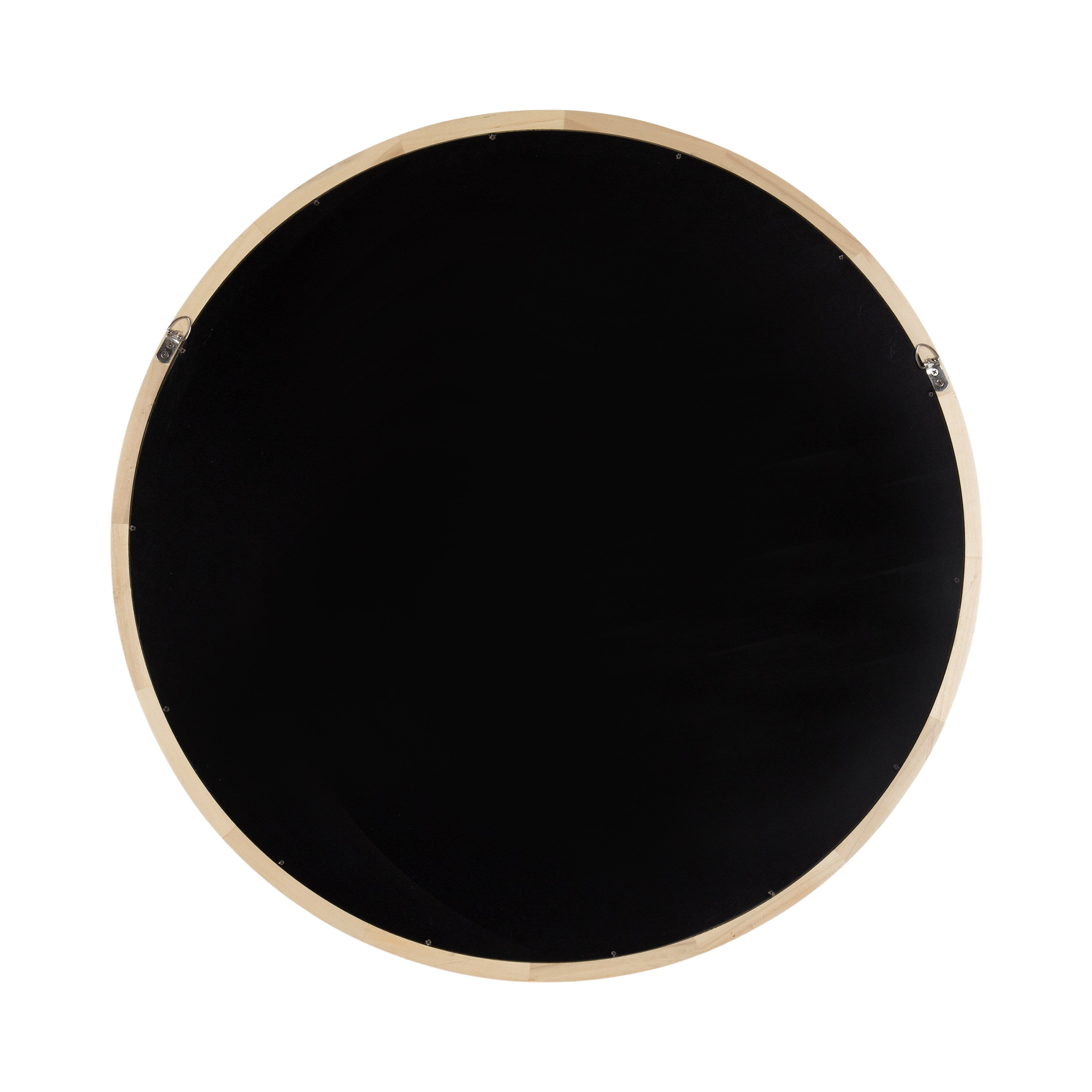 Round Mirror Natural 34" Diameter 4