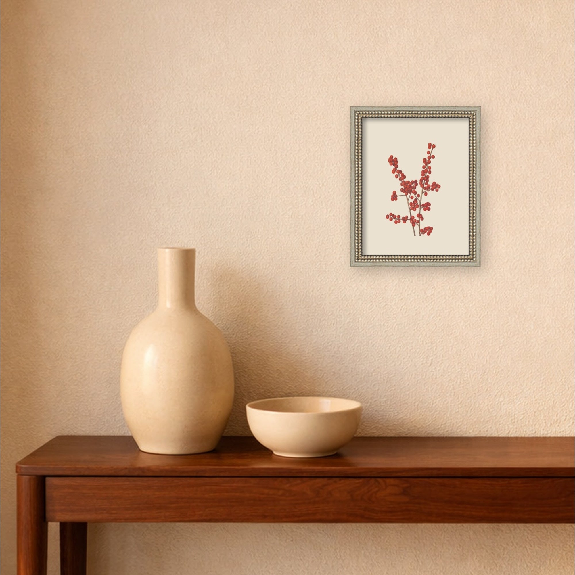 Mounted Canvas Castellan Silver 13x16 5