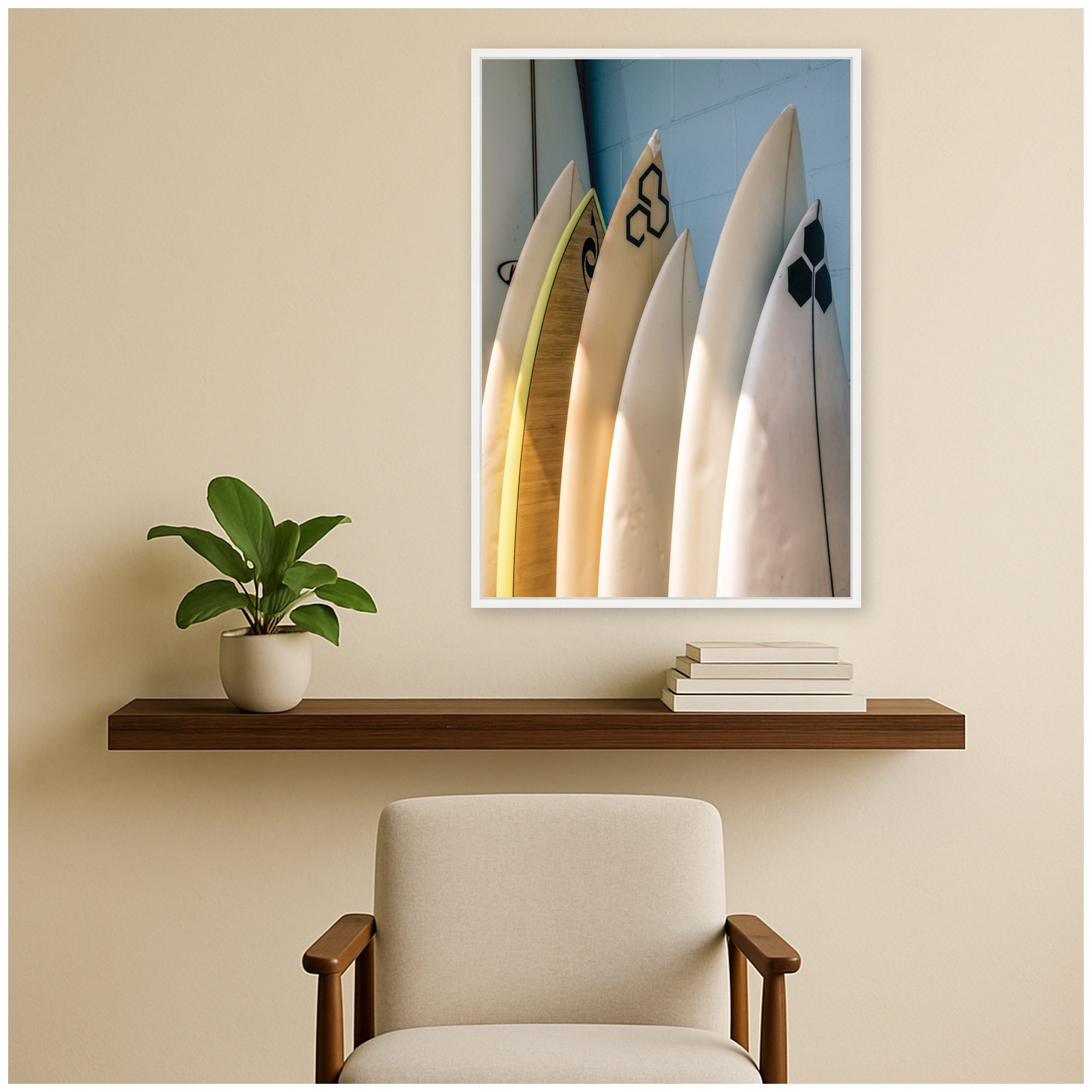Framed Canvas 23x33 Sylvie White 6