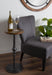 Drink Table Rustic Brown Black 12x12x26 6