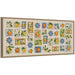 Framed Canvas Sylvie Dark Gold 40x18 1