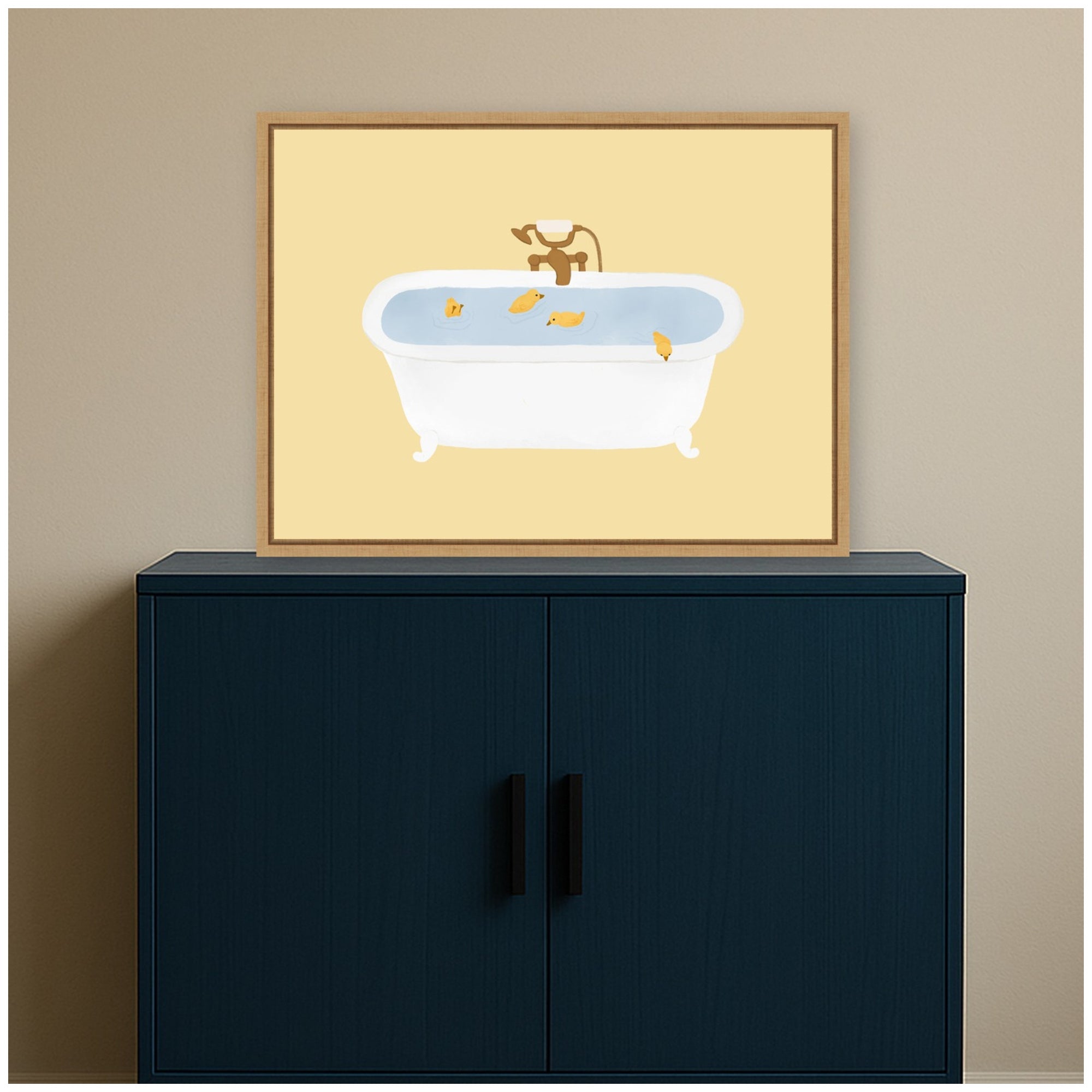 Framed Canvas 24x18 Sylvie Natural 7