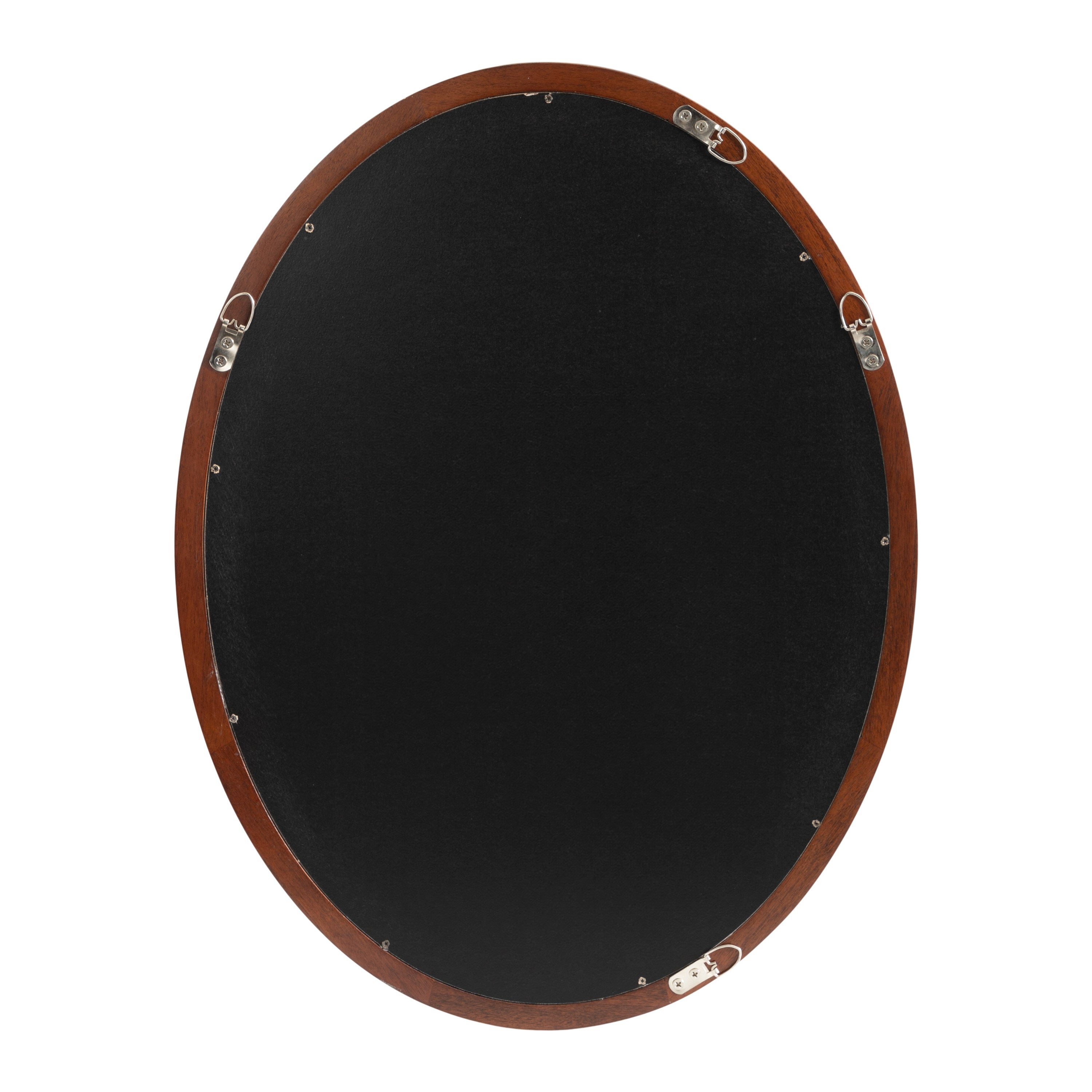 Oval Walnut Brown 18x24 4