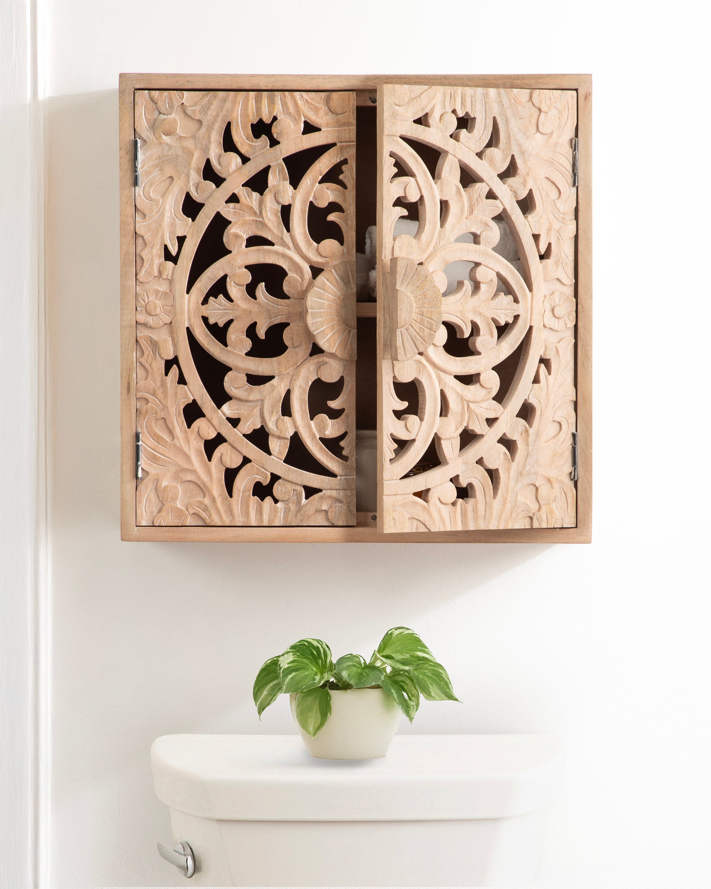Cabinet Natural Beige 20x6x20 7