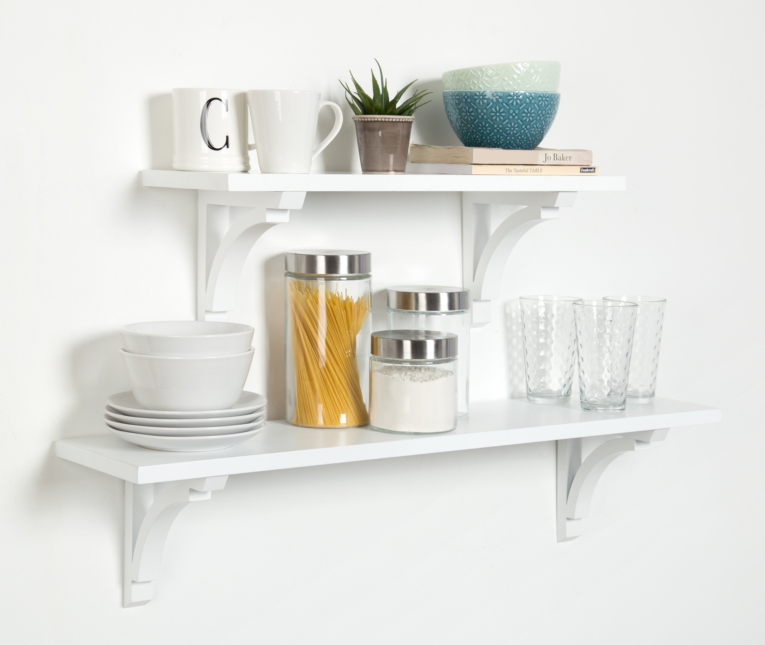 Floating Shelf 36" White 6