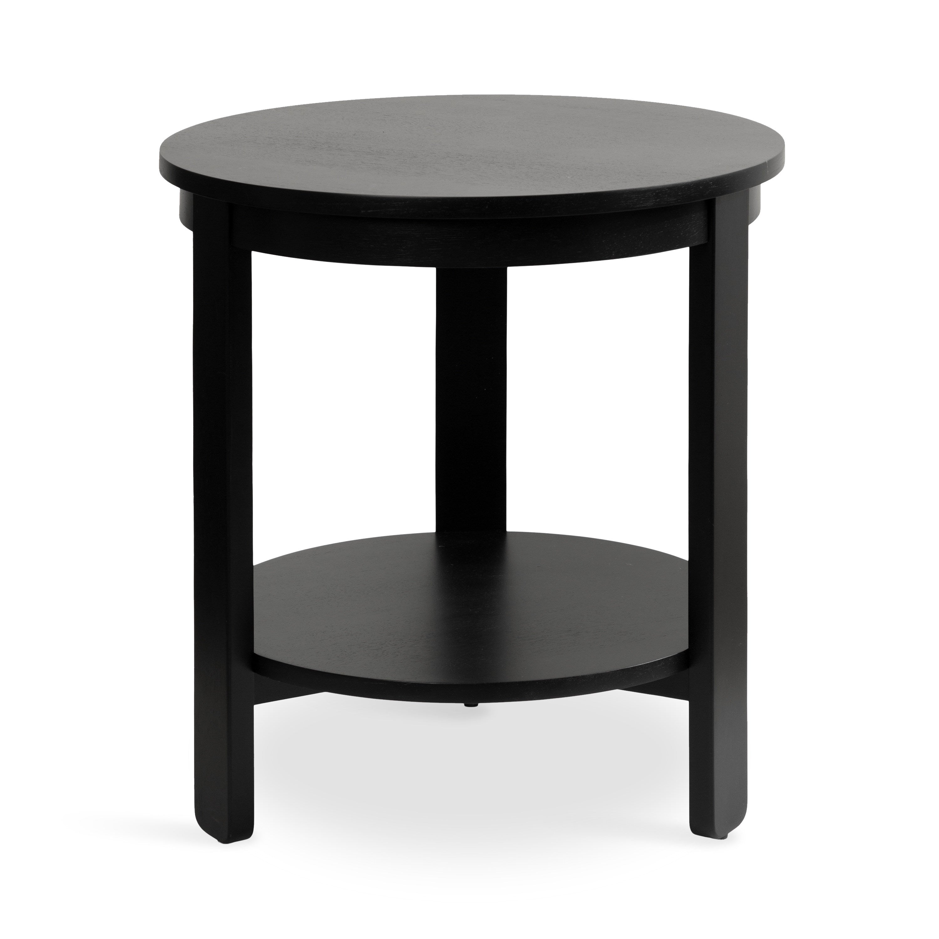 Side Table Black 22x22x24 5