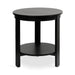Side Table Black 22x22x24 5