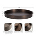 Single Tray 17" Diameter Bronze 2
