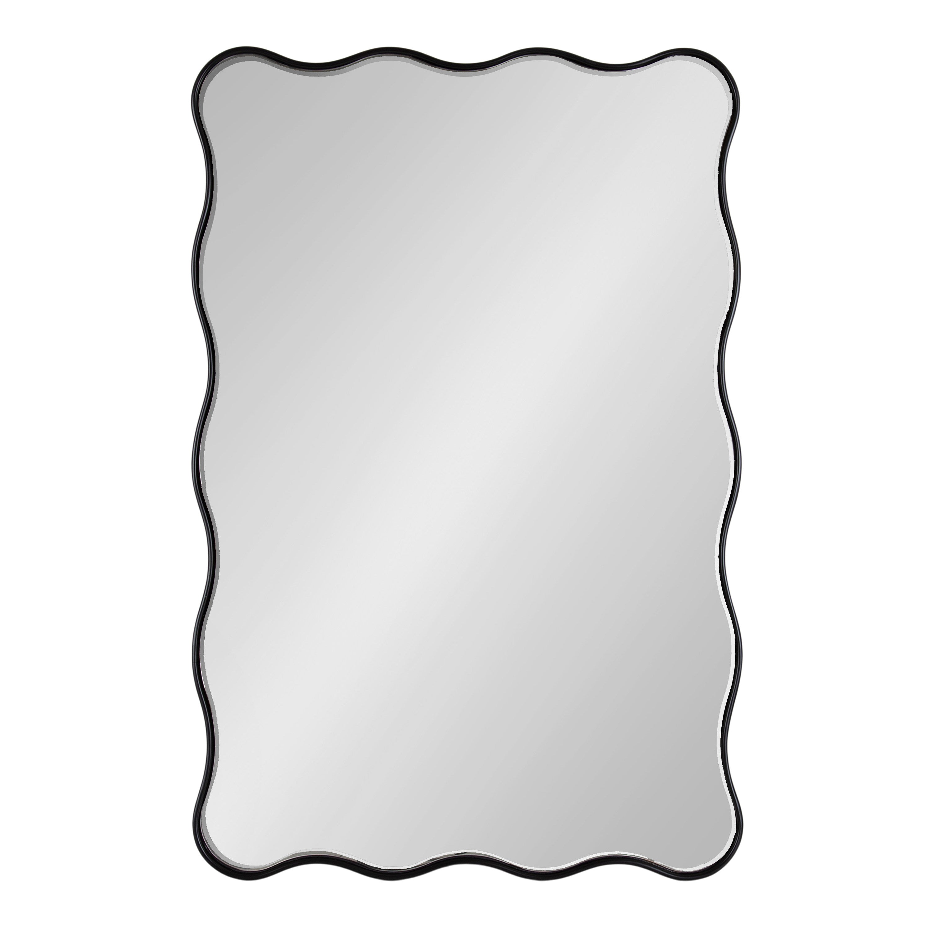 Viona Rectangle Scalloped Mirror