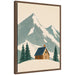 Framed Canvas Sylvie Walnut 18x24 1